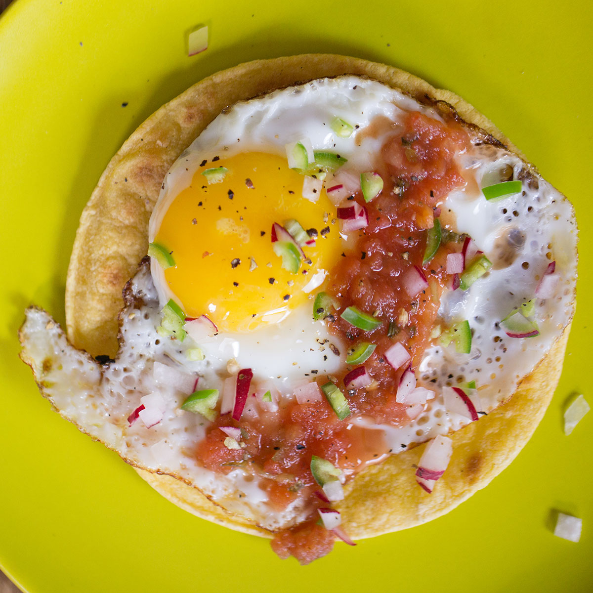 Fried Egg Tortilla