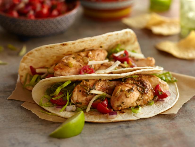Lime Chicken Soft Tacos