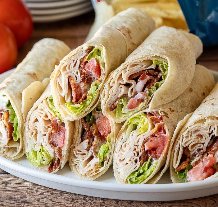 Chicken Bacon Ranch Wraps