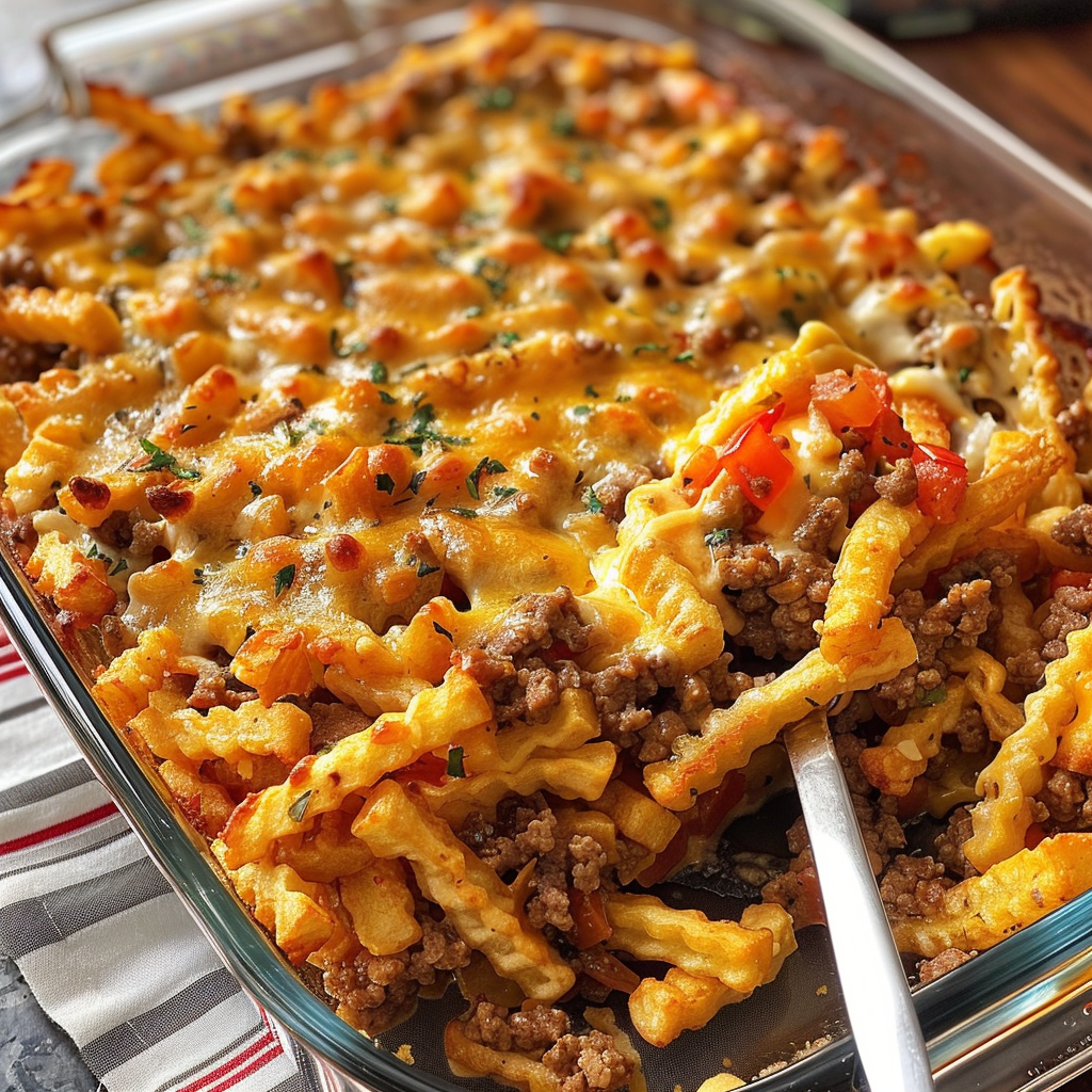 Cheeseburger French Fry Casserole: The Ultimate Comfort Food Fusion