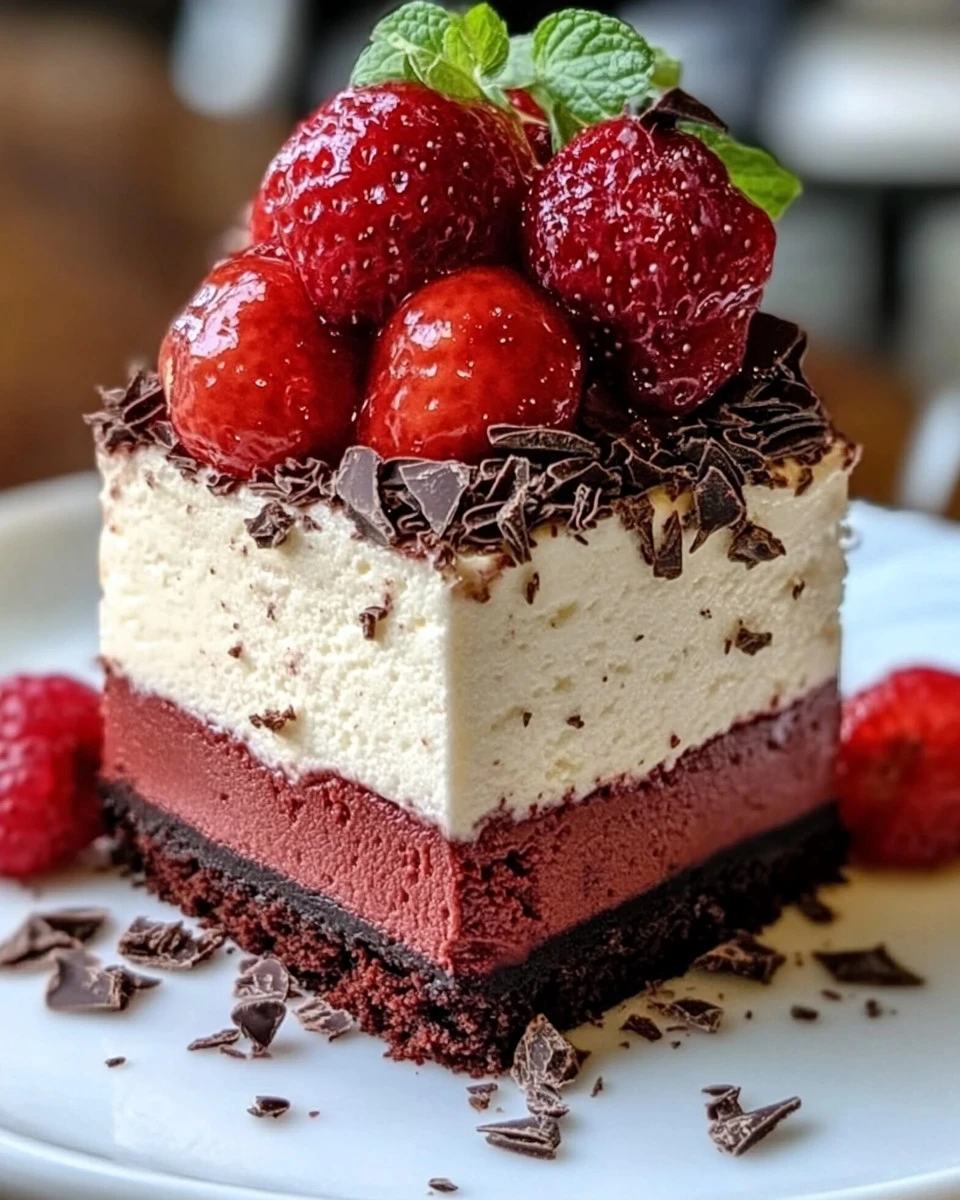 Heavenly Chocolate Cheesecake Trifle