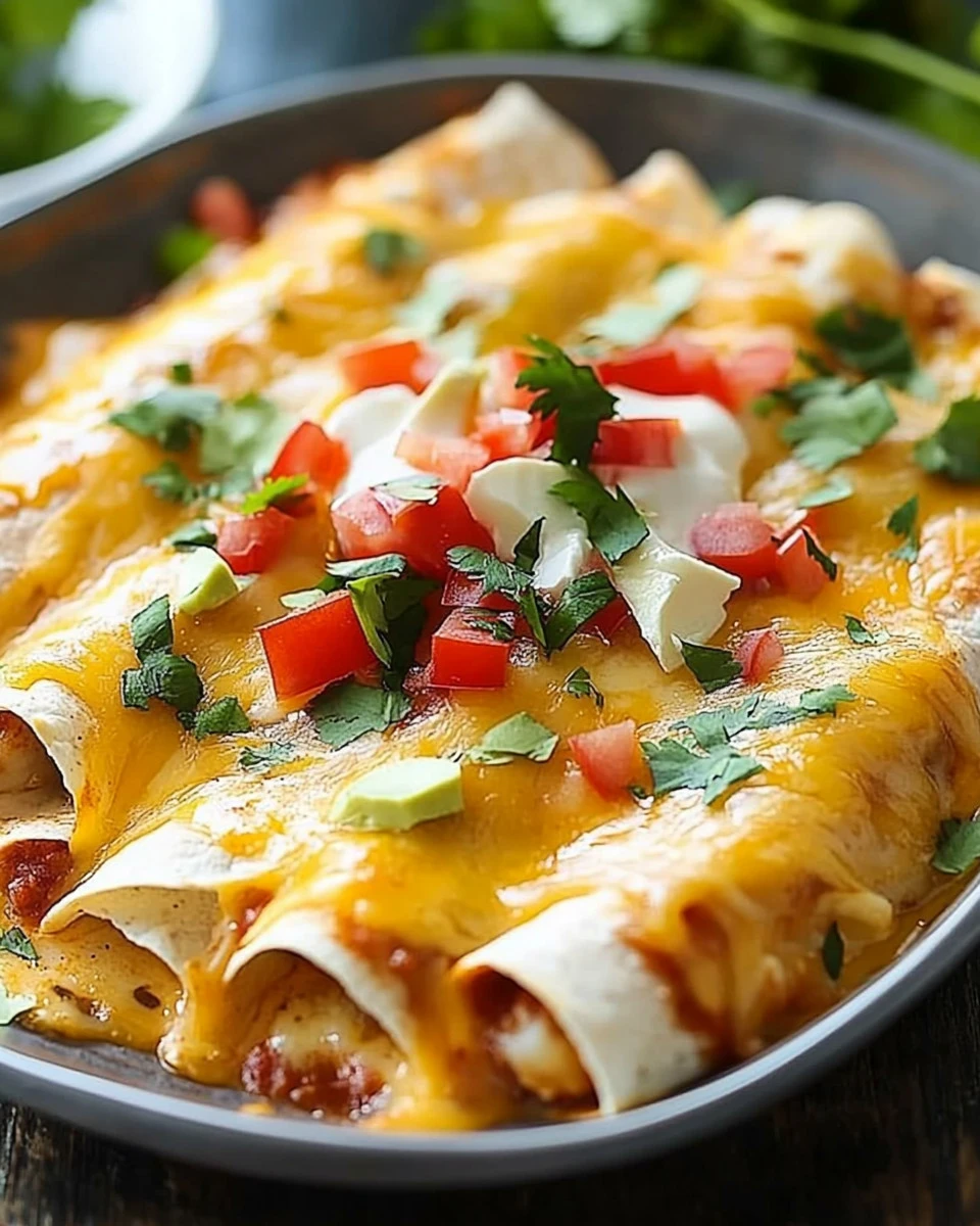 Overnight Breakfast Enchiladas